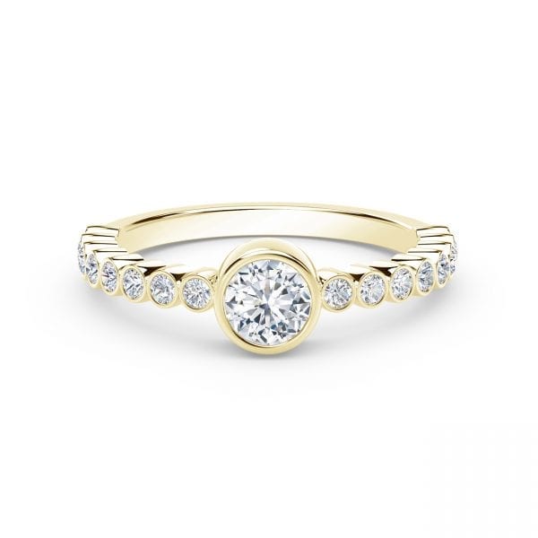 The Forevermark Tribute™ Collection 18K Stackable Ring